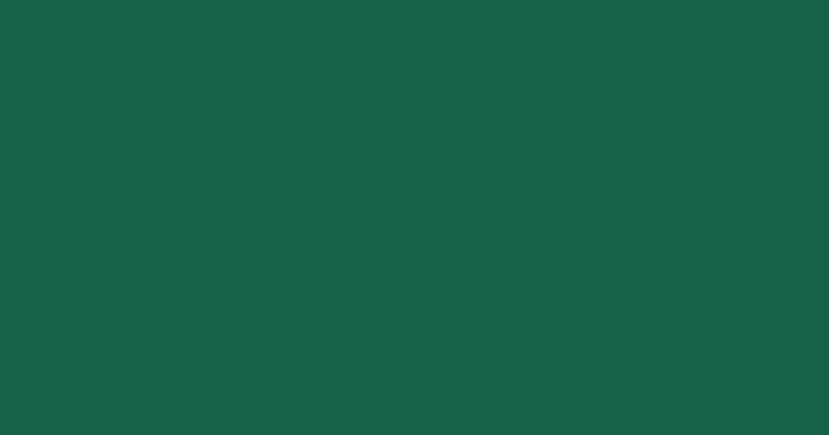#166248 color swatch, deep teal