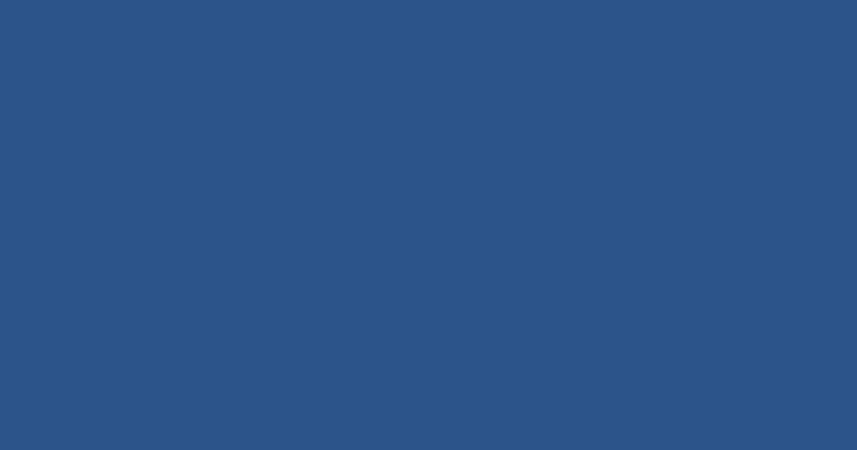 #2C548A color swatch, deep blue