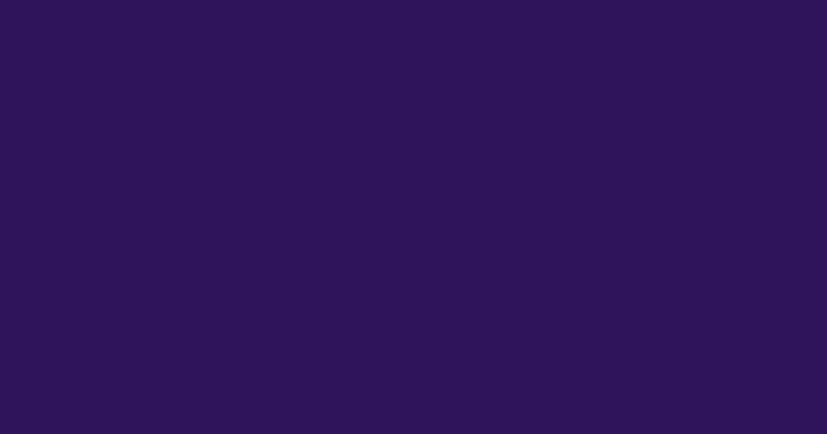 #2F145C color swatch, dark violet