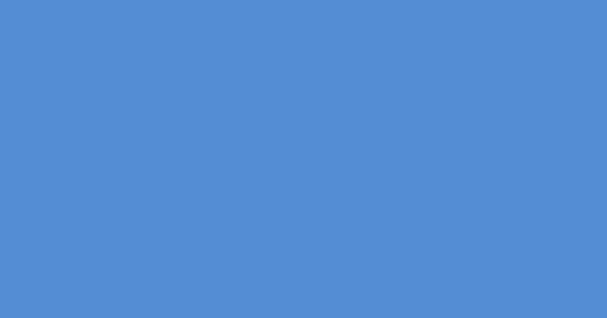 #558DD4 color swatch, blue