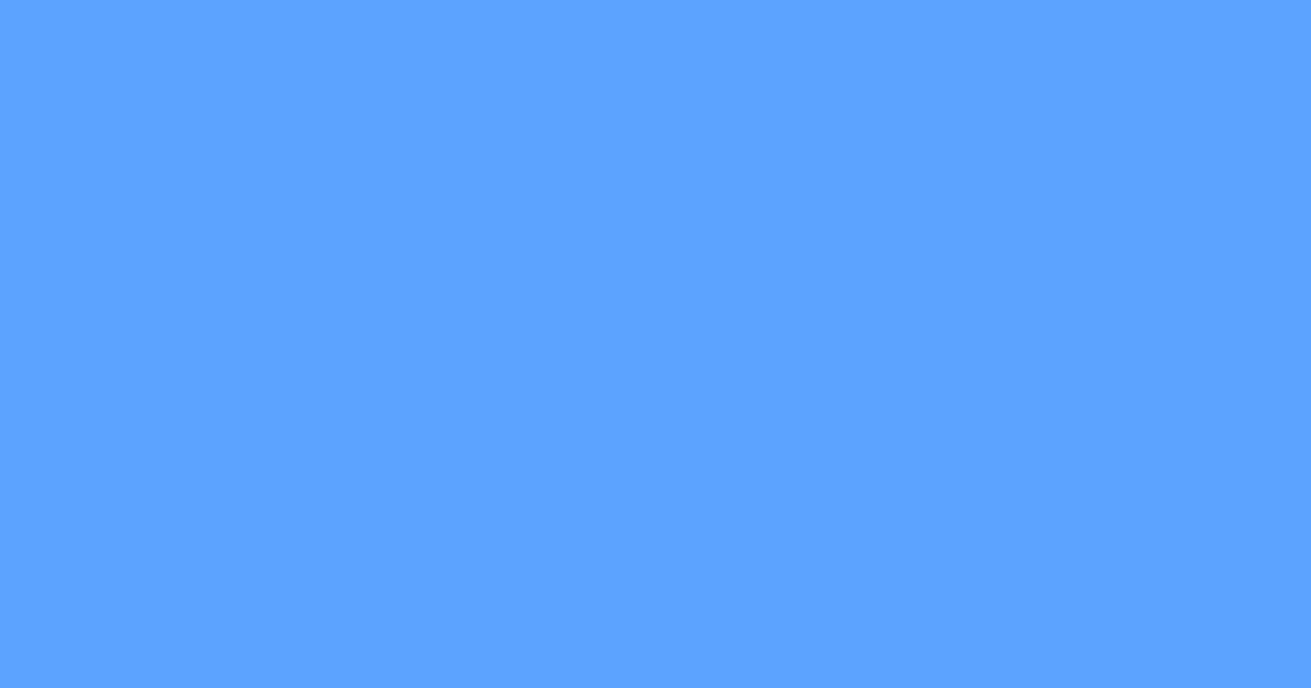 #5CA3FF color swatch, blue