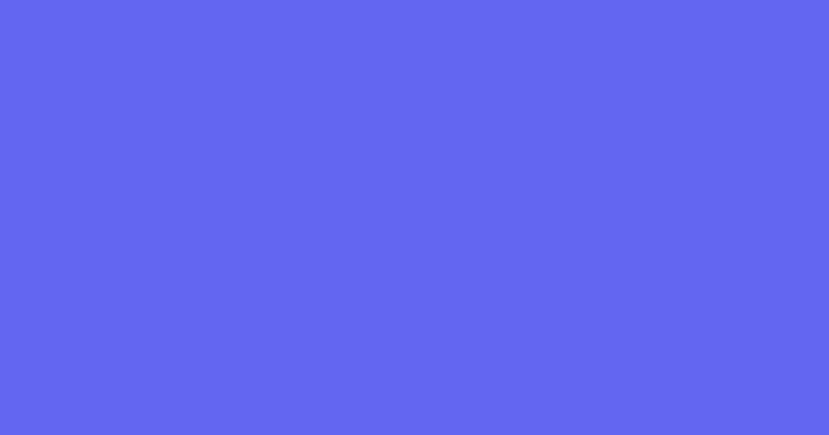 #6366F1 color swatch, vivid indigo