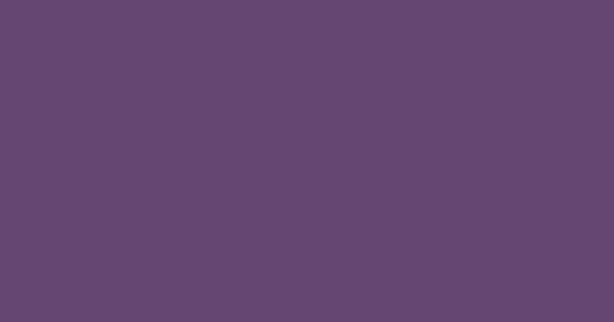 #654572 color swatch, deep magenta