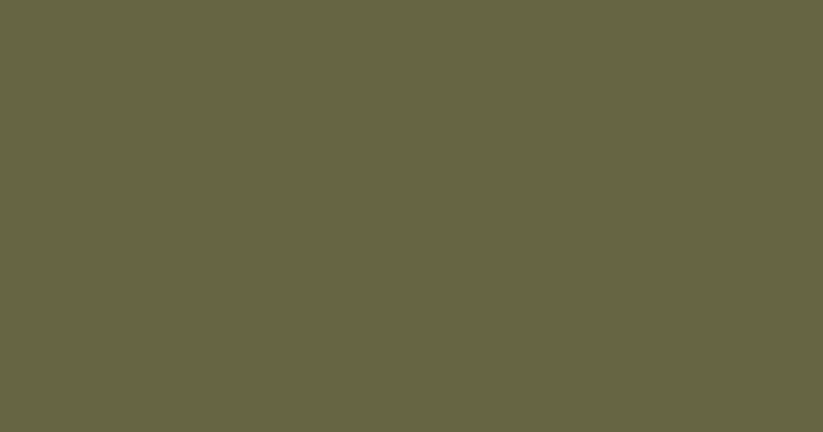 #666543 color swatch, deep olive